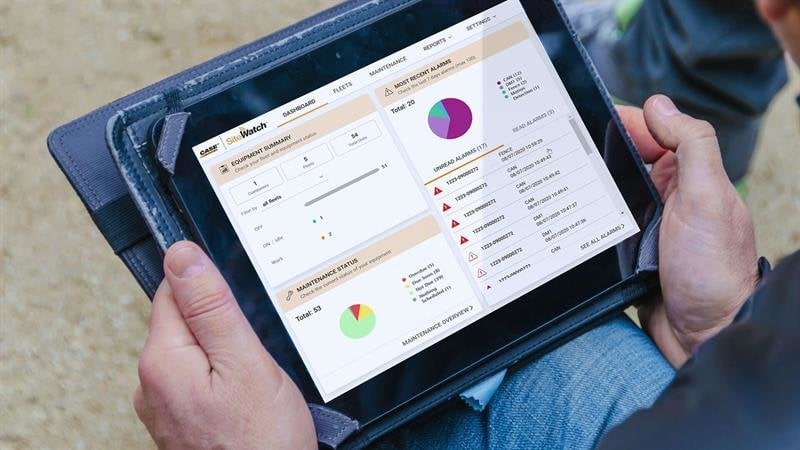 CASE Releases SiteWatch Telematics Platform with New Design, New Dashboard and Simple Navigation